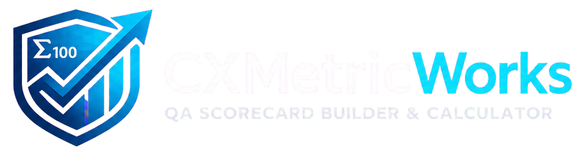 CXMetricWorks – BPO and customer-experience quality tools